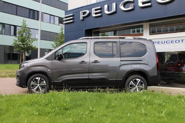 Peugeot Rifter, LONG ALLURE 1.2 PT 130 EAT8, barva šedá