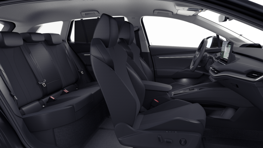 Škoda Enyaq iV, 82 kWh 1° automatická, barva černá