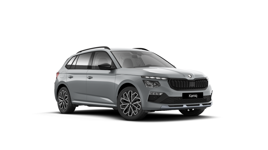 Škoda Kamiq, 1,5 TSI 110 kW 7-stup. automat., barva stříbrná