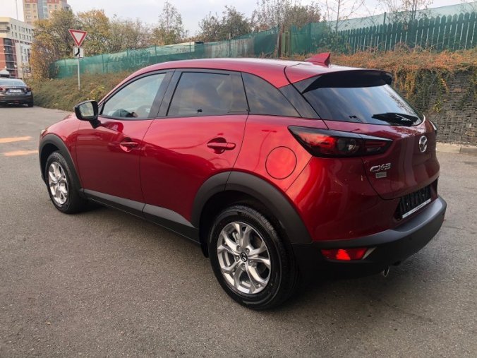 Mazda CX-3, 2.0G 121k, barva červená