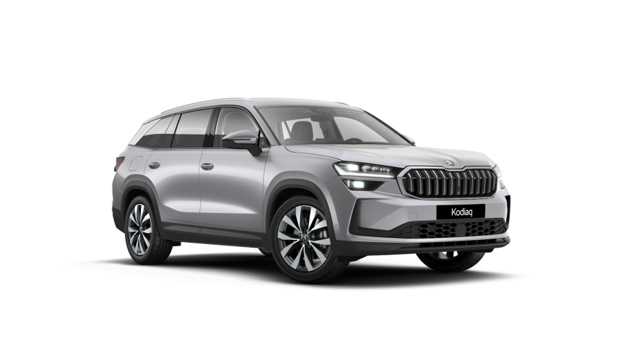 Škoda Kodiaq, 1,5 TSI iV 150 kW 6-stup. automat., barva stříbrná