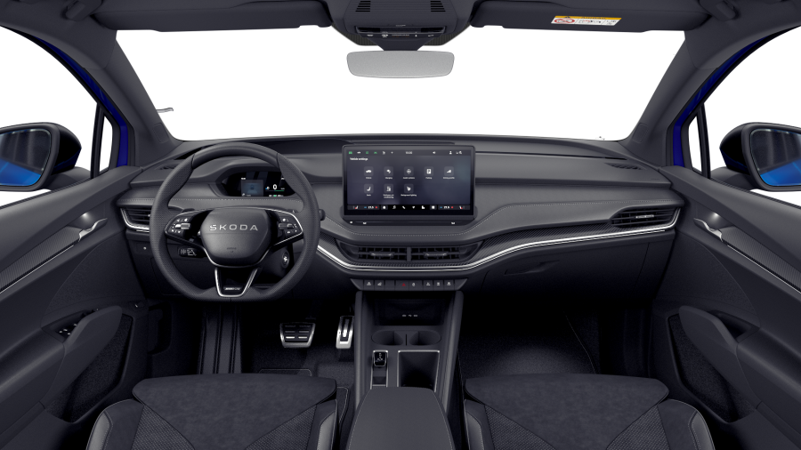 Škoda Elroq, 63 kWh 1° převodovka, barva modrá