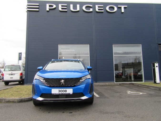 Peugeot 3008, ALLURE PACK Hybrid 225k e-EAT8, barva modrá