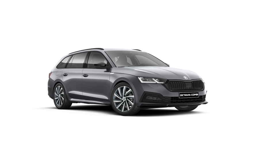 Škoda Octavia, 1,5 TSI 110 kW 6-stup. mech., barva šedá