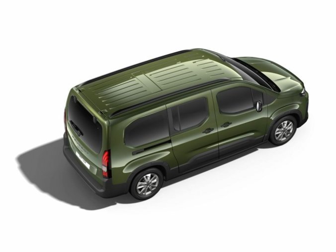 Peugeot Rifter, Peugeot Rifter ALLURE LONG 130k, 7míst, Style, barva zelená