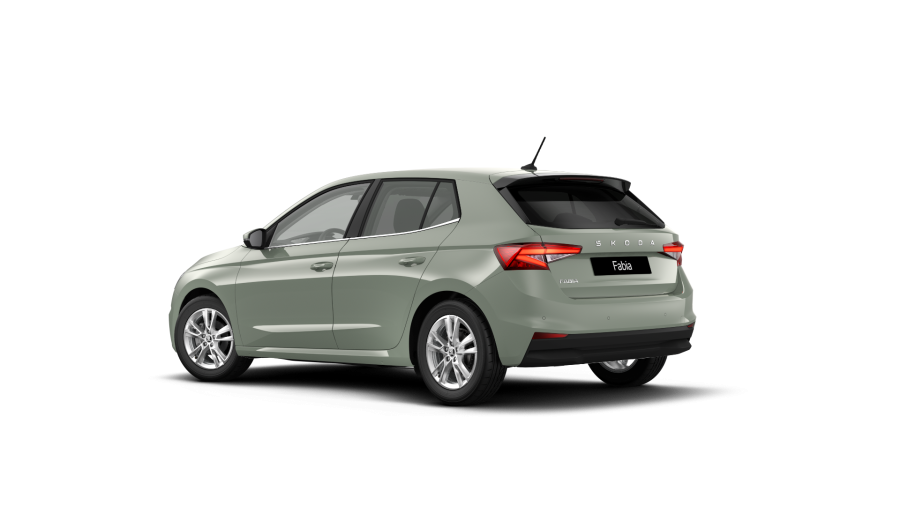 Škoda Fabia, 1,0 TSI 70 kW 5° manuální, barva zelená