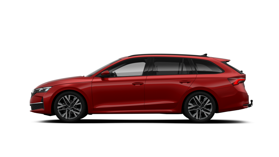 Škoda Octavia, 1,5 TSI m-HEV 110 kW 7-stup. automat., barva červená