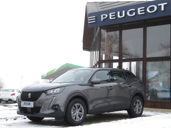 Peugeot 2008, ACTIVE 1.2 PureTech 130k M6, barva šedá