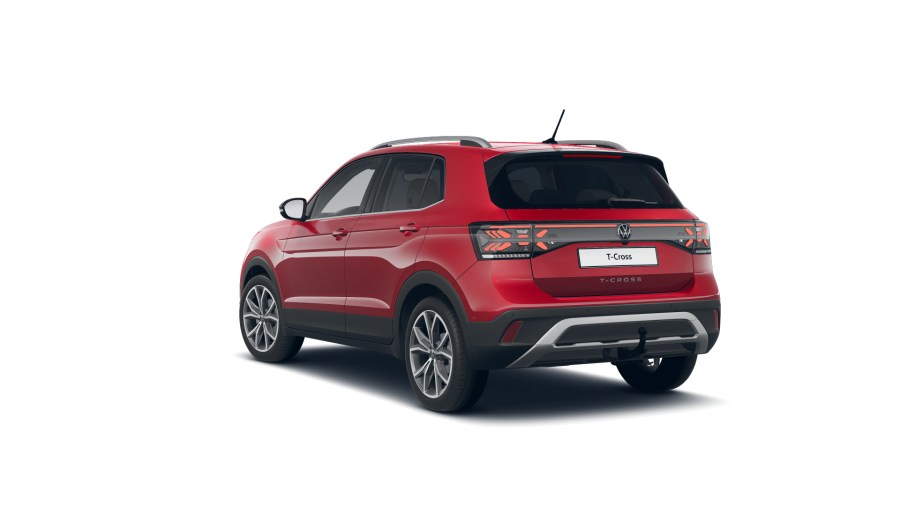 Volkswagen T-Cross, T-Cross Style 1.0 TSI 85 kW 7DSG, barva červená