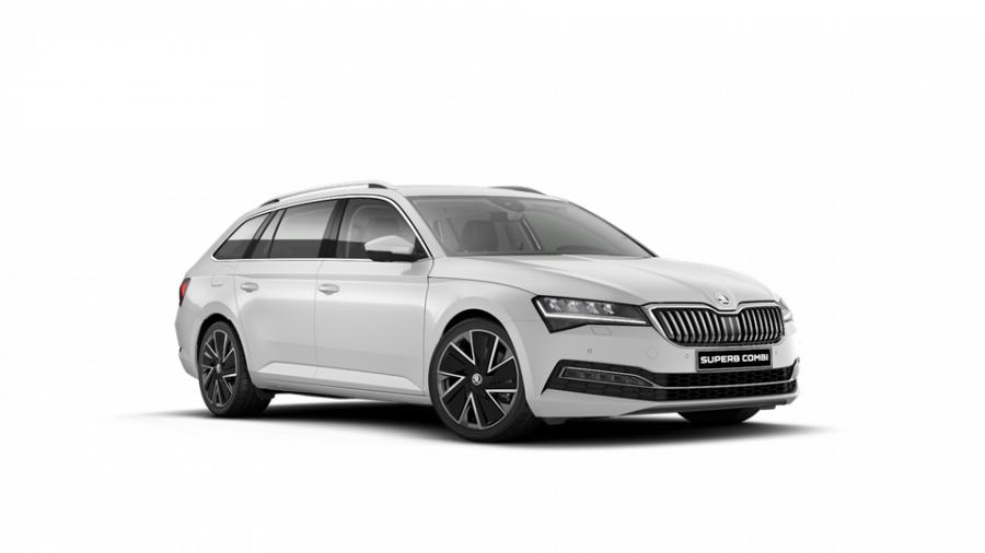 Škoda Superb, 2,0 TDI 110 kW 7-stup. automat., barva bílá