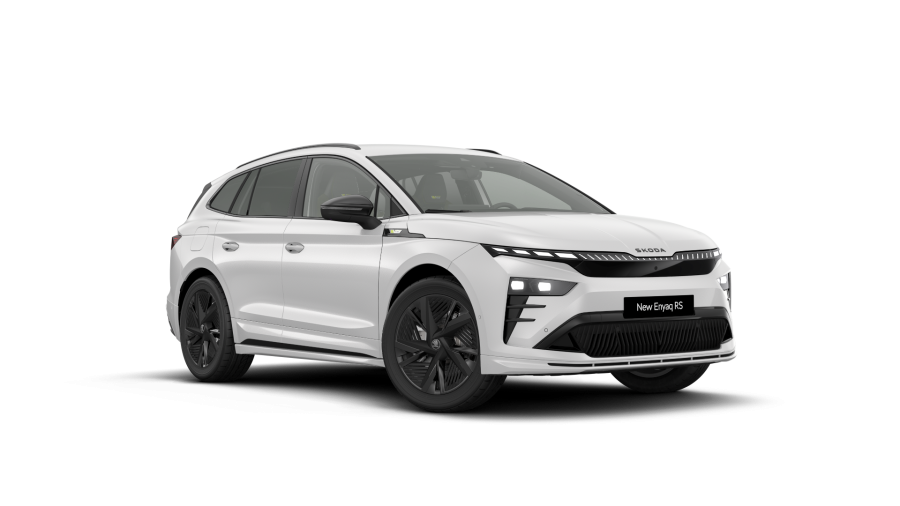 Škoda Enyaq iV, 84 kWh 250 kW 1° automatická 4x4, barva bílá