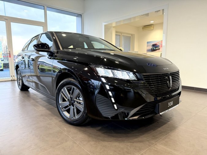 Peugeot 308, Peugeot 308 SW STYLE HYBRID 145k, Automat, barva černá