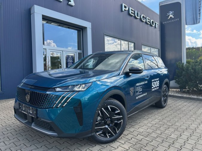 Peugeot 5008, Peugeot 5008 ALLURE Hybrid 145 e-DCS6, barva modrá