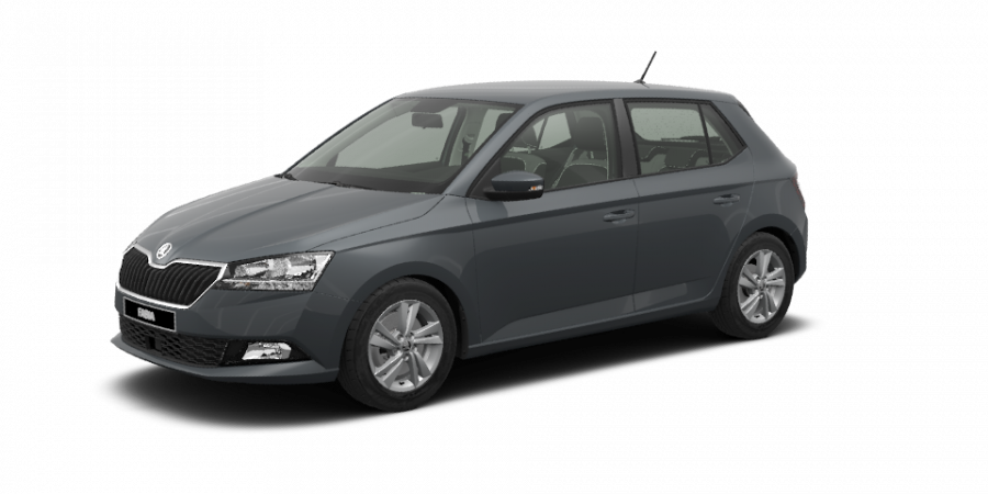 Škoda Fabia, 1,0 TSI 70 kW 5-stup. mech., barva šedá