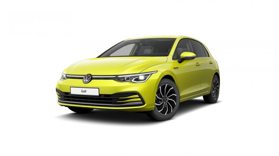 Volkswagen Golf, Golf Style 1,5 TSI 6G, barva žlutá