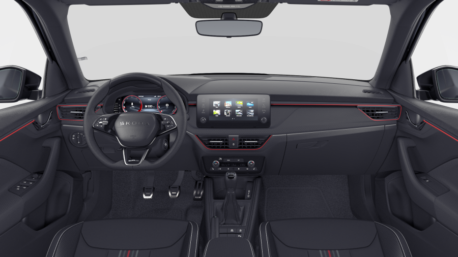 Škoda Kamiq, 1,5 TSI 110 kW 6° manuální, barva černá