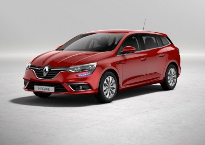 Renault Megane Grandtour, Intens TCe 115 GPF Euro 6D, barva červená