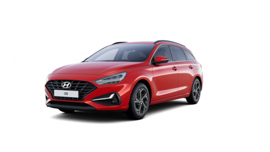 Hyundai i30, 1,5i 81 kW MT, barva červená