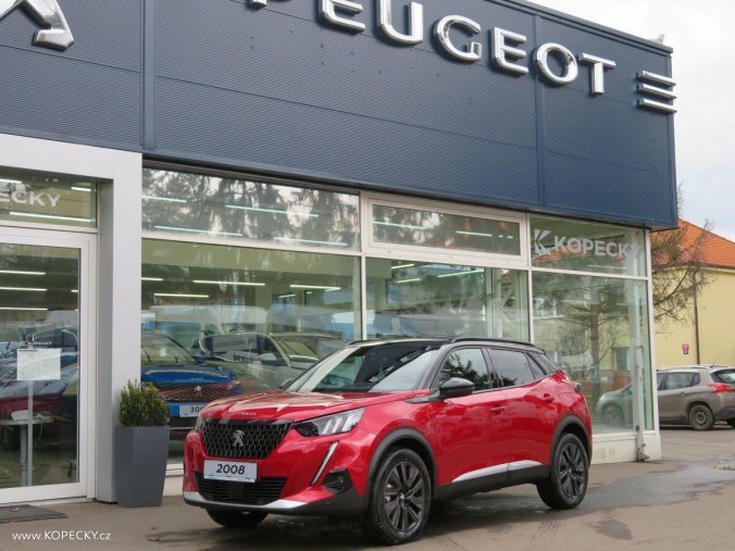 Peugeot 2008, GT PACK 1.2 PT 155 EAT8, barva červená