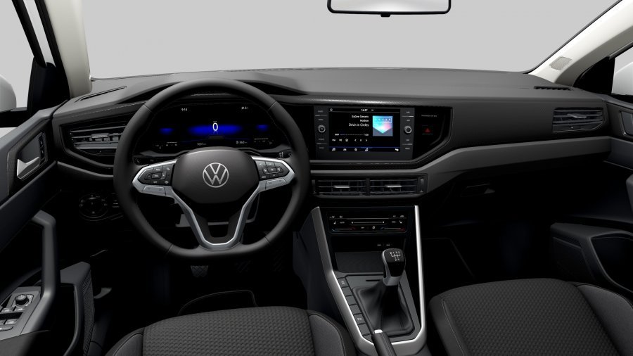 Volkswagen Polo, Polo Life 1,0 TSI 5G, barva bílá
