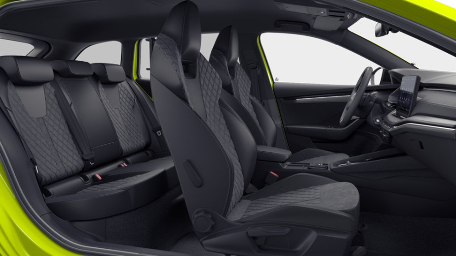 Škoda Octavia, 1,5 TSI m-HEV 110 kW 7° automatická DSG, barva zelená