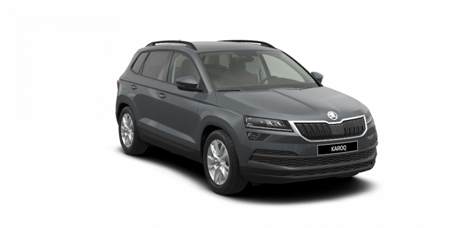 Škoda Karoq, 1,6 TDI 85 kW 6-stup. mech., barva šedá