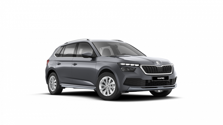 Škoda Kamiq, 1,0 TSI 81 KW 6-stup. mech., barva šedá