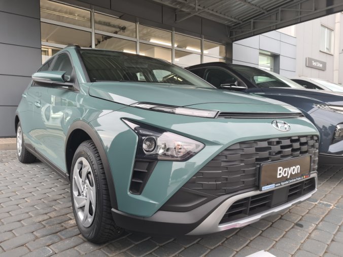 Hyundai Bayon, 1,0 T-GDI 74 kW 6st. manuální, barva zelená