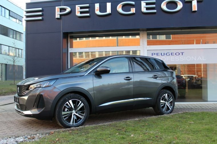 Peugeot 3008, Peugeot 3008 ALLURE PACK Hybrid 136 e-DCS6, barva šedá