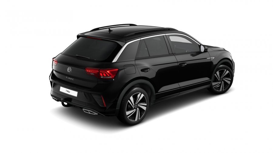 Volkswagen T-Roc, T-Roc R-Line 1,5 TSI 110 kW 7DSG, barva černá