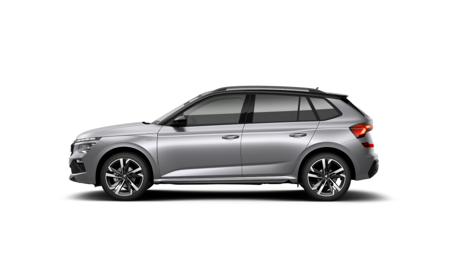 Škoda Kamiq, 1,5 TSI 110 kW 7° automatická DSG, barva stříbrná