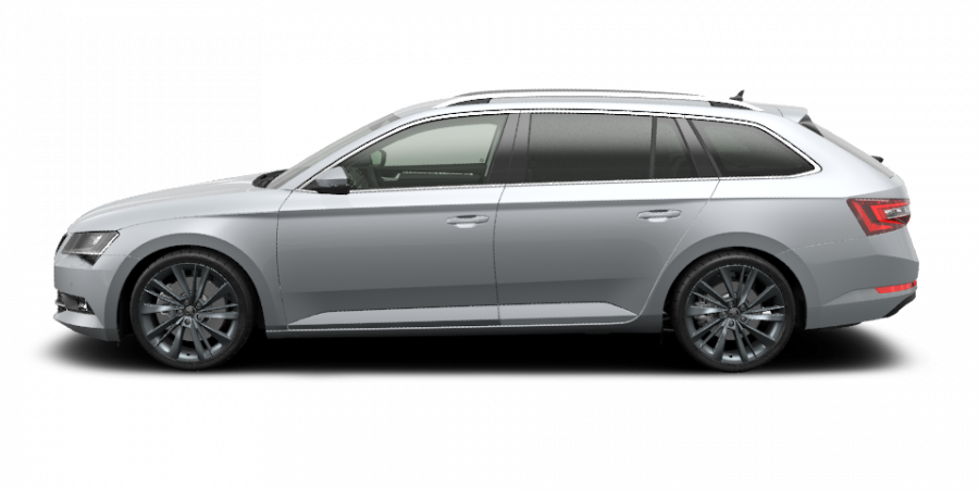 Škoda Superb, 2,0 TDI 110 kW 7-stup. automat., barva stříbrná