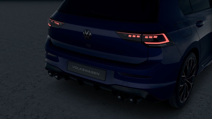 Volkswagen Golf, Golf R 2,0 TSI 245 kW (333 k)  4M 7DSG, barva modrá