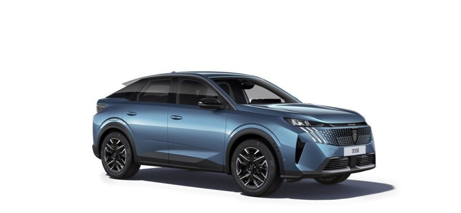 Peugeot 3008, Peugeot 3008 ALLURE Hybrid 145 e-DCS6, barva modrá