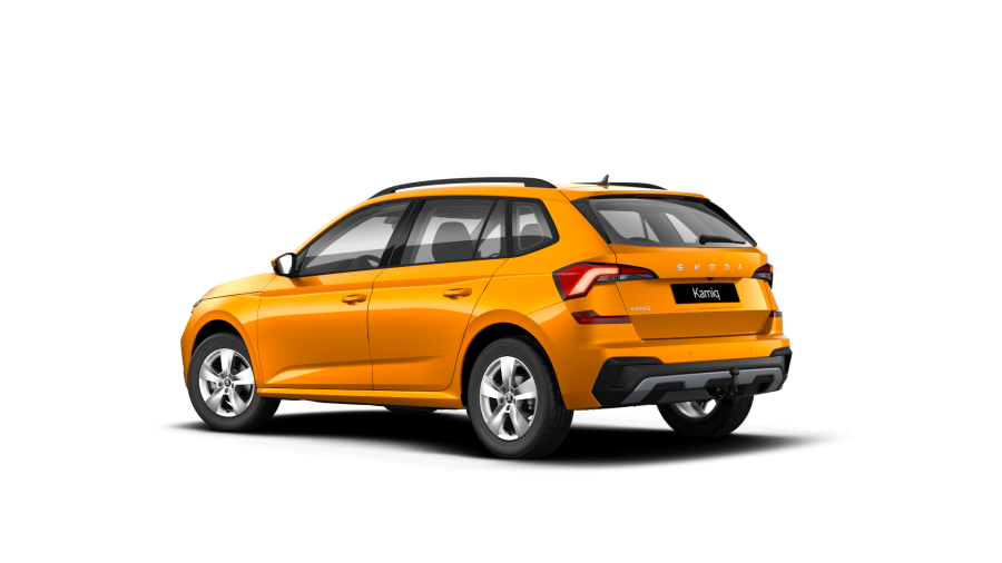Škoda Kamiq, 1,0 TSI 85 kW 7° automatická DSG, barva oranžová
