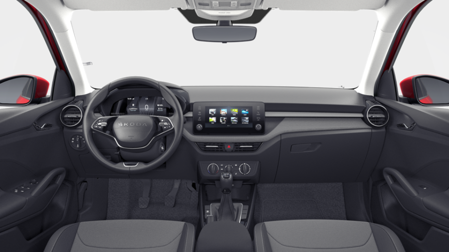 Škoda Fabia, 1,0 TSI 70 kW 5° manuální, barva červená