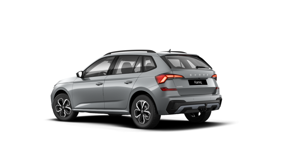 Škoda Kamiq, 1,5 TSI 110 kW 6-stup. mech., barva stříbrná