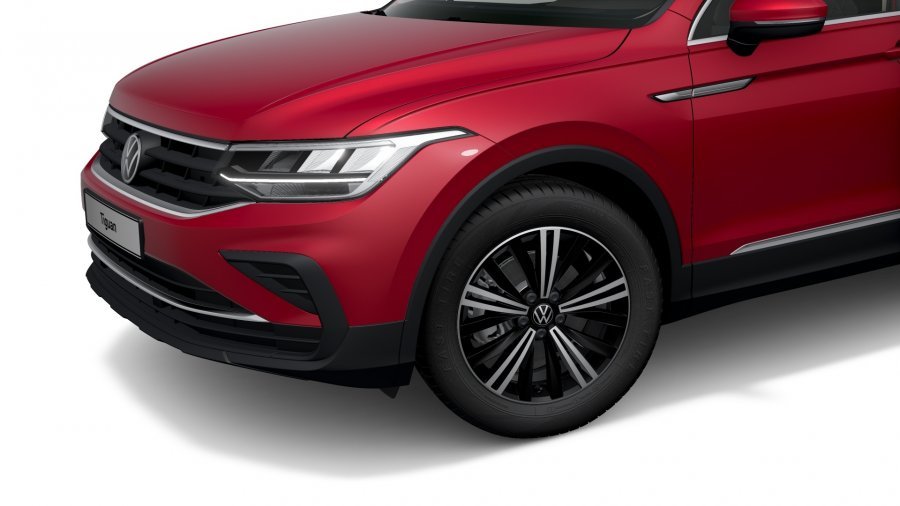 Volkswagen Tiguan, Tiguan Life 2,0 TDI 110 kW 4M 7DSG, barva červená