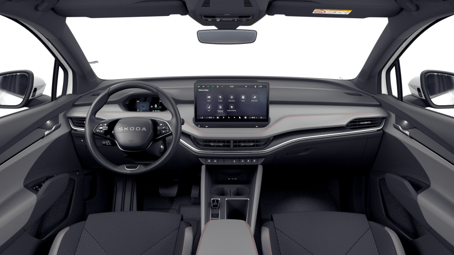 Škoda Elroq, 55 kWh 125,00 kW 1° převodovka, barva bílá