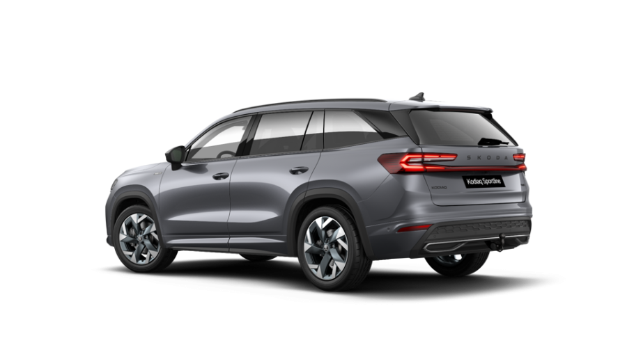 Škoda Kodiaq, 2,0 TDI 142 kW 7° automatická DSG 4x4, barva šedá