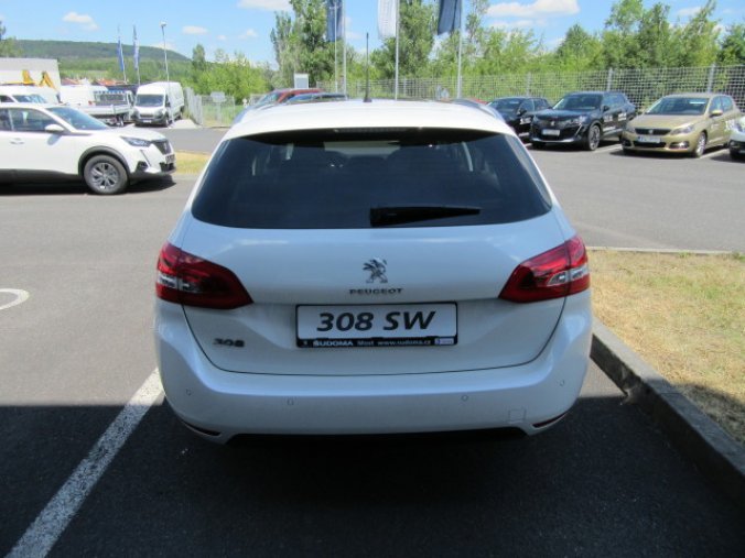 Peugeot 308, SW ALLURE 1.5 BHDi 130k MAN6, barva bílá