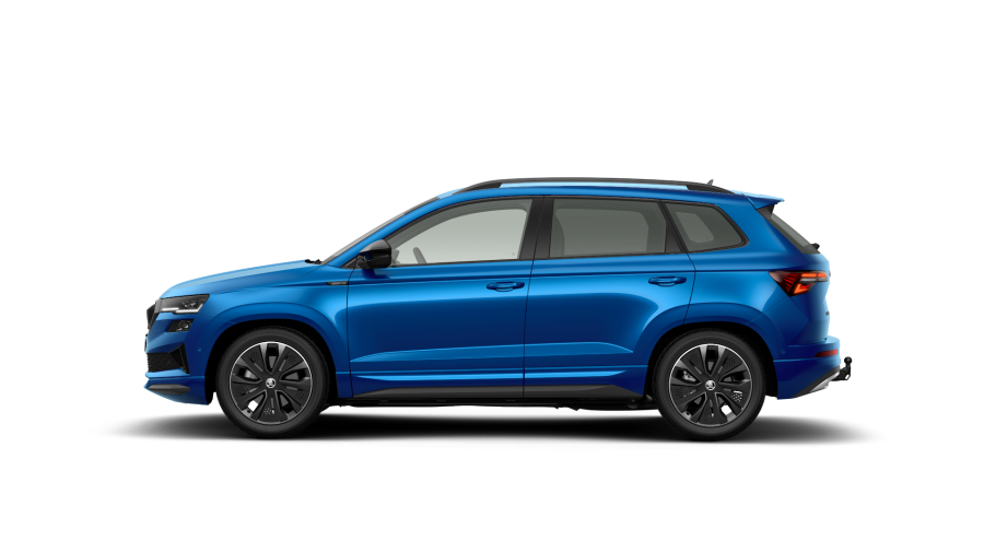 Škoda Karoq, 2,0 TSI 140 kW 7° automatická DSG 4x4, barva modrá