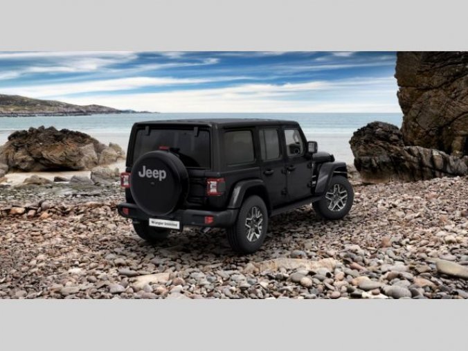 Jeep Wrangler, Sahara 2.0 Turbo 4WD, barva černá