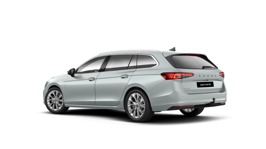 Škoda Superb, 2,0 TDI 110 kW 7° automatická DSG, barva stříbrná