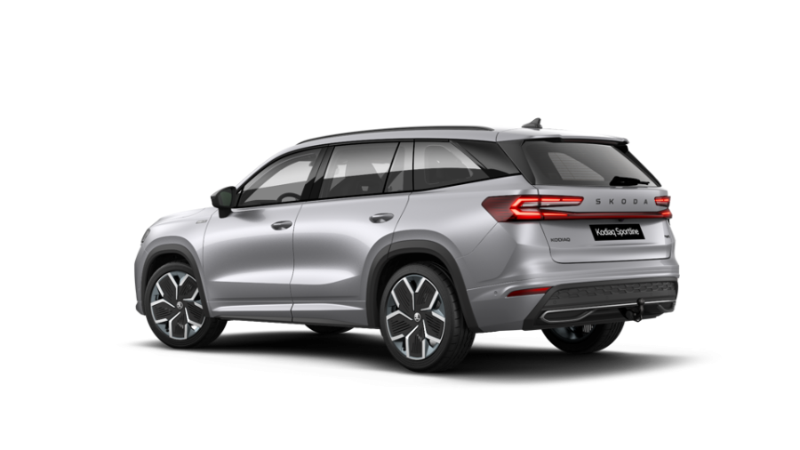 Škoda Kodiaq, 2,0 TDI 142 kW 7-stup. automat. 4x4, barva stříbrná
