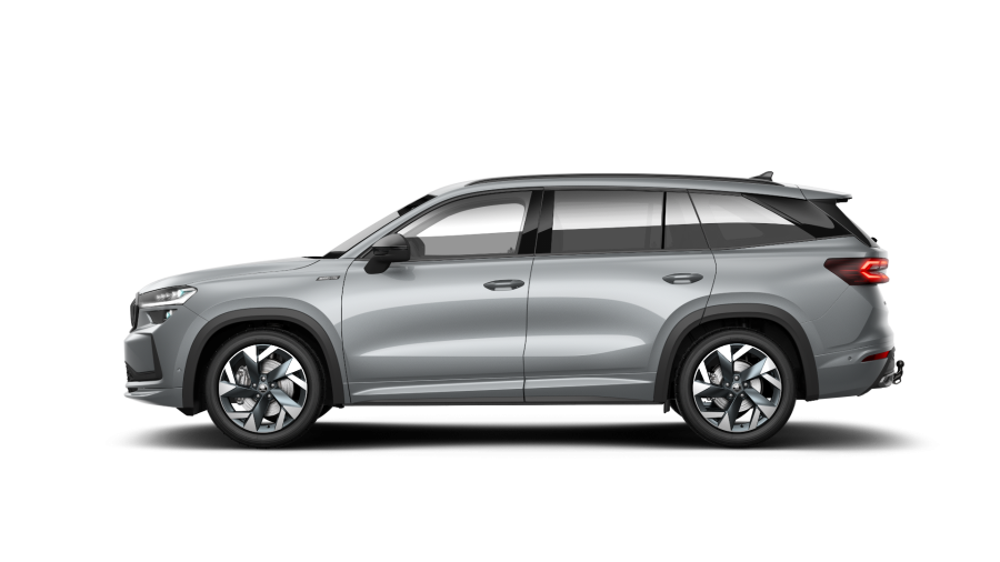 Škoda Kodiaq, 2,0 TDI 142 kW 7° automatická DSG 4x4, barva stříbrná