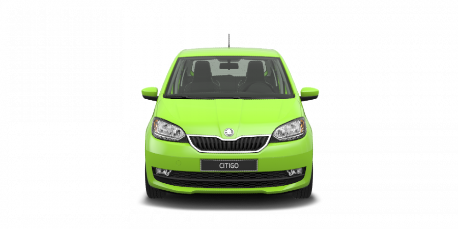Škoda Citigo, 1,0 MPI 55 kW 5-stup. ASG, barva zelená