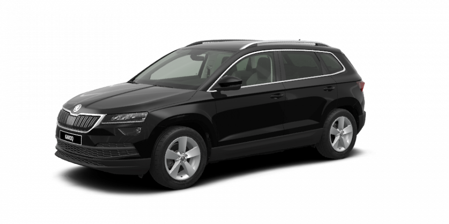 Škoda Karoq, 1,0 TSI 85 kW 6-stup. mech., barva černá