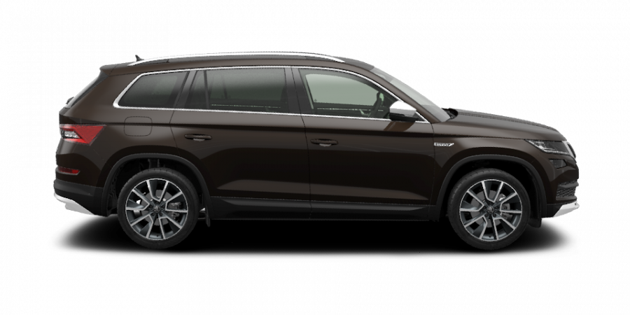 Škoda Kodiaq, 2,0 TDI 140 kW 7-stup. automat. 4x4, barva hnědá