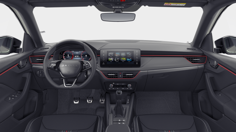 Škoda Scala, 1,5 TSI 110 kW 6° manuální, barva šedá